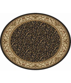 Radici USA Como 1599/1525/Brown 5'3 Round Rug