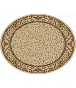 Radici USA Como 1599/1545/Ivory 5'3 Round Rug