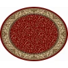 Radici USA Como 1599/1535/Red 5'3 Round Rug