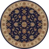 Radici USA Como 1592/1085/Navy 5'3 Round Rug