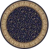 Radici USA Como 1599/1555/Navy 5'3 Round Rug
