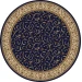 Radici USA Como 1599/1555/Navy 5'3 Round Rug