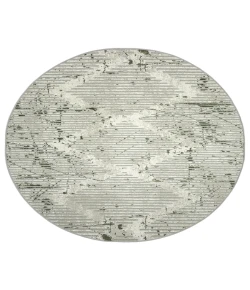 Radici USA Davide 1230/1035/Green 5'3 Round Rug