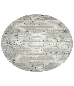 Radici USA Davide 1230/1015/Grey 5'3 Round Rug