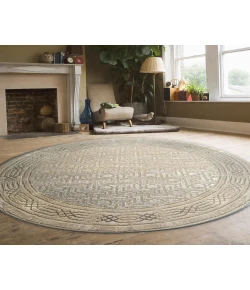Radici USA Davide 1231/1006/Beige 7'10 Round Rug
