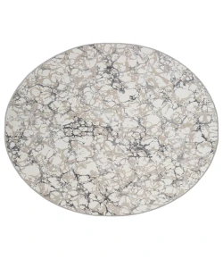 Radici USA Livigno 1240/1006/Grey 7'10" X 7'10" Round Rug