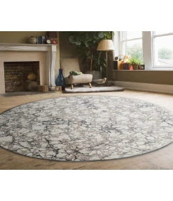 Radici USA Livigno 1240/1006/Grey 7'10" X 7'10" Round Rug