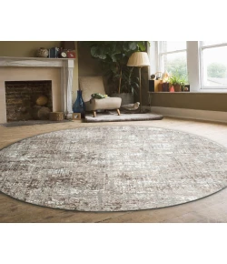 Radici USA Livigno 1241/1005/Beige 5'3" X 5'3" Round Rug