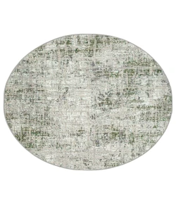 Radici USA Livigno 1241/1035/Green 5'3" X 5'3" Round Rug