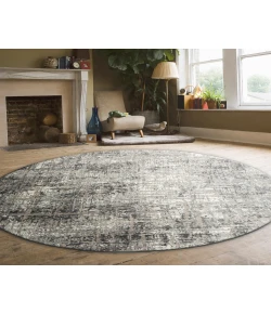Radici USA Livigno 1241/1016/Grey 7'10" X 7'10" Round Rug