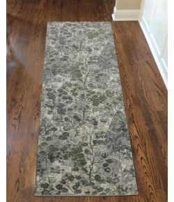 Radici USA Livigno 1242/1034/Green 2'2" X 7'7" Runner Rug