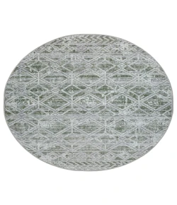 Radici USA Livigno 1243/1036/Green 7'10" X 7'10" Round Rug