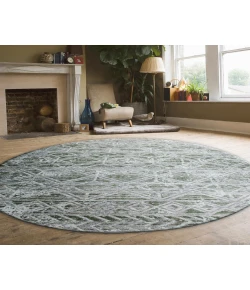 Radici USA Livigno 1243/1036/Green 7'10" X 7'10" Round Rug