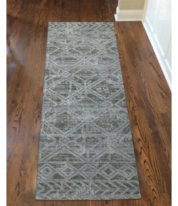 Radici USA Livigno 1243/1034/Green 2'2" X 7'7" Runner Rug