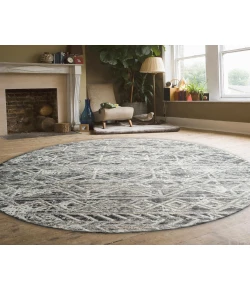 Radici USA Livigno 1243/1016/Grey 7'10" X 7'10" Round Rug