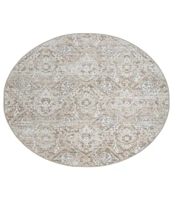 Radici USA Livigno 1244/1005/Beige 5'3" X 5'3" Round Rug