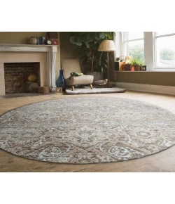 Radici USA Livigno 1244/1005/Beige 5'3" X 5'3" Round Rug