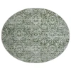 Radici USA Livigno 1244/1036/Green 7'10" X 7'10" Round Rug