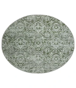 Radici USA Livigno 1244/1036/Green 7'10" X 7'10" Round Rug
