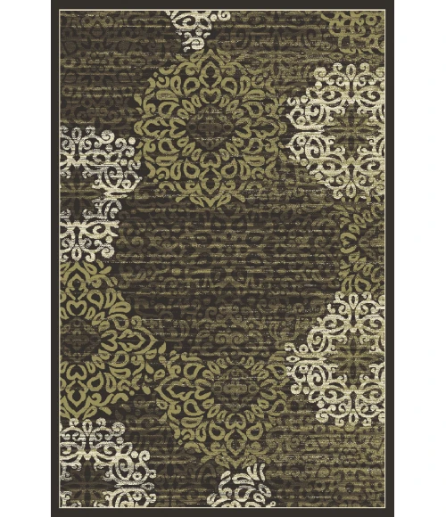 Pisa Radici USA 3471/0041/BROWN Area Rug