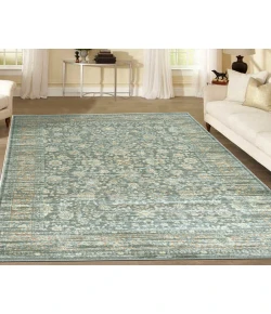Radici USA Seriate 501/2004/Ltgreen 5'3 Round Rug