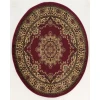 Radici USA Castello 1191/2215/Burgundy 5'3 Round Rug