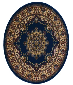 Radici USA Castello 1191/2245/Navy 5'3 Round Rug