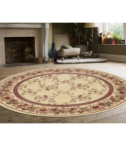 Radici USA Como 1590/2006/Ivory 5'3 Round Rug