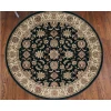 Radici USA Como 1592/1015/Black 5'3 Round Rug