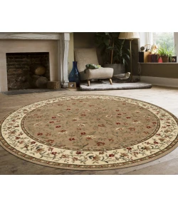 Radici USA Como 1593/1165/Beige 5'3 Round Rug