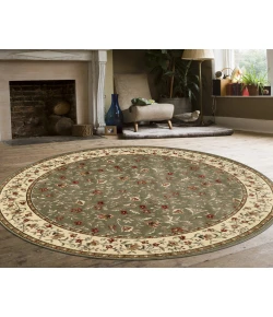 Radici USA Como 1593/1155/Sage 5'3 Round Rug