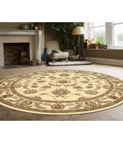 Radici USA Como 1596/1345/Ivory 5'3 Round Rug