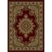 Radici USA Castello 1191/2212 Burgundy Rug 7 ft. 9 X 11 ft. Rectangle