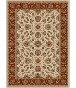 Radici USA Como 1592/1054 Ivory, Brick Rug 2 ft. 2 X 7 ft. 7 Rectangle