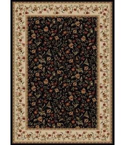 Radici USA Como 1593/1114 Black Rug 2 ft. 2 X 7 ft. 7 Rectangle