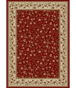 Radici USA Como 1593/1134 Red Rug 2 ft. 2 X 7 ft. 7 Rectangle