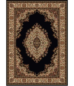 Radici USA Como 1595/1214 Black Rug 2 ft. 2 X 7 ft. 7 Rectangle