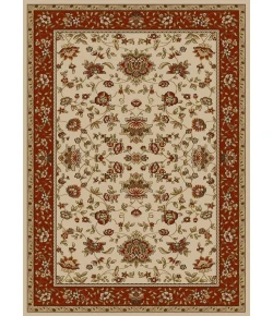 Radici USA Como 1597/1444 Ivory, Brick Rug 2 ft. 2 X 7 ft. 7 Rectangle