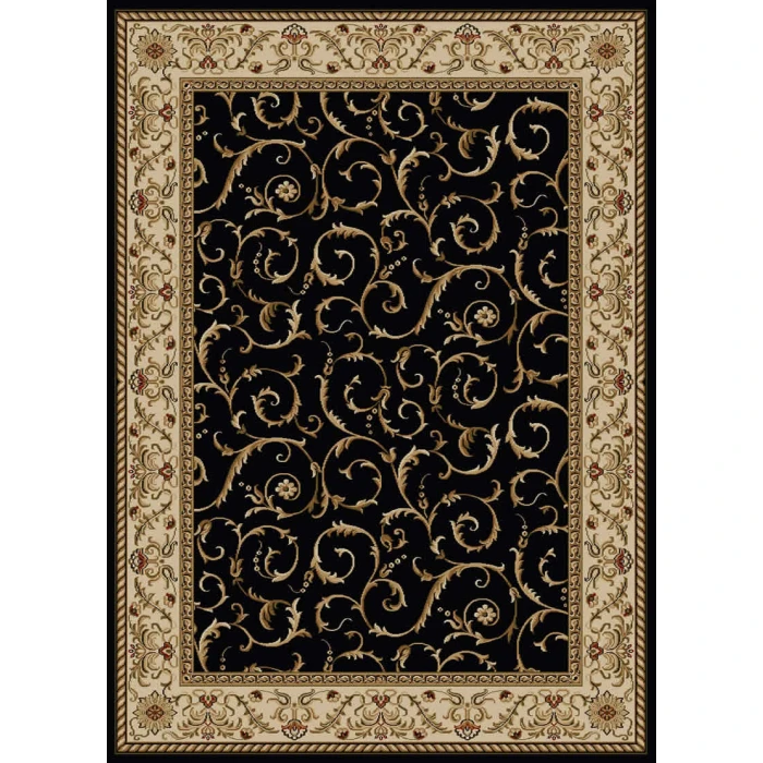 Como Radici USA 1599/1510/BLACK Area Rug
