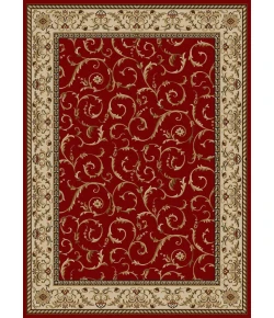 Radici USA Como 1599/1534 Red Rug 2 ft. 2 X 7 ft. 7 Rectangle