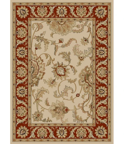 Como Radici USA 1621/1742/IVORY/BRIC Area Rug
