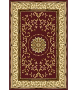 Radici USA Noble 1419/1334 Burgundy Rug 2 ft. 2 X 8 ft. Rectangle