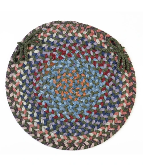 Rhody Astoria Greengrass AS22 15 in. X 15 in. Chair Pad Rug