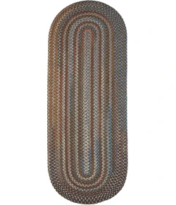 Rhody Astoria Greengrass AS22 2 ft. X 8 ft. Oval Runner Braided Rug