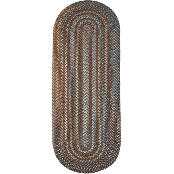 Rhody Astoria Greengrass AS22 2 ft. X 8 ft. Oval Runner Rug