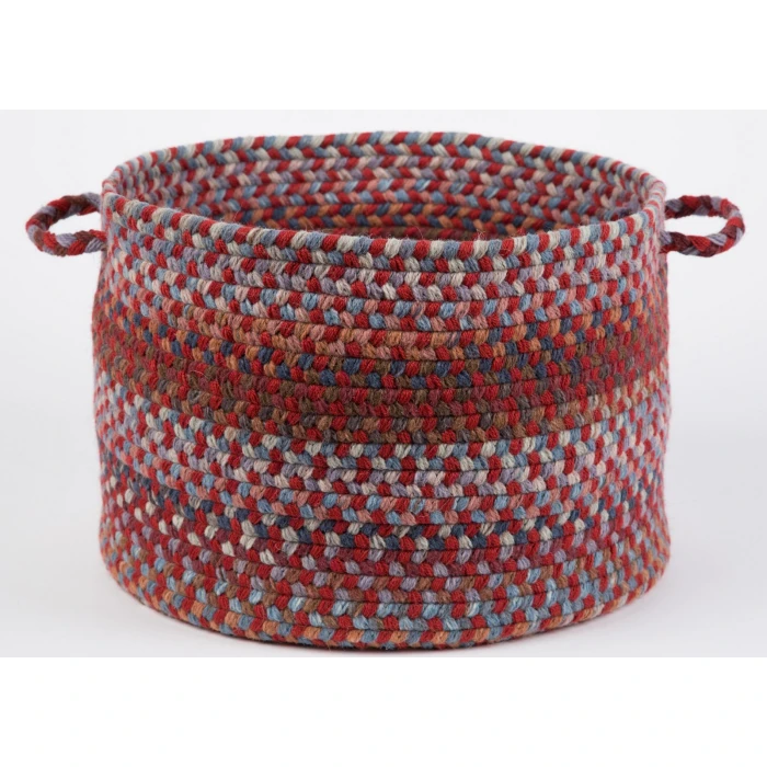 Rhody Astoria Red Velvet AS42 18 in. X 12 in. Basket Rug