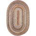 Rhody Astoria Wheat Field AS52 8 ft. X 11 ft. Oval Braided Rug