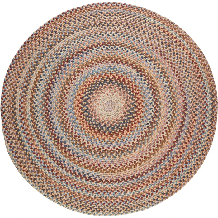 Rhody Astoria Wheat Field AS52 8 ft. X 8 ft. Round Rug