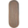 Rhody Astoria Wheat Field AS52 2 ft. X 4 ft. Oval Runner Braided Rug