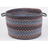 Rhody Astoria Blue Dragon AS92 18 in. X 12 in. Basket Braided Rug